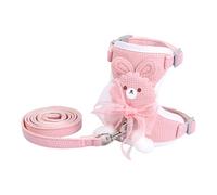 2026 Cat Harness Leash, Escape Proof Outdoor Adjustable Vest Style with Pendant, Cat Running Belt (S)