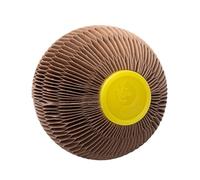 2026 Cat Toy Indoor Living Room Pet Interactive Corrugated Paper Sanding Toy Stimulates Instinct Funny Roller Pet Toy (Grey, One Size)