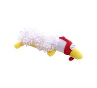 2026 Cat Toy Robust Squeaky Chew Bone for Teething Age Puppies - Durable, Also Suitable for Aggressive Chewers - Interactive Care for Small, Medium Large Puppies (White, One Size)