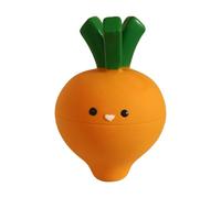 2026 Cat Toy Squeaky Latex Soft Latex Chew Toy, Small Squeaky Sound with Sensory Squeeze Function, Interactive Chew Toy for Small Puppies Indoor Outdoor (Orange,