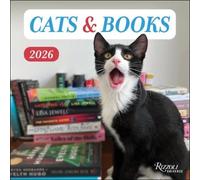 2026 Cats And Books Calendar