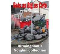 2026 Cats as Big as Cats calendar - Birmingham's non-bin-collection