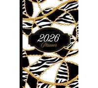 2026 Chic Planner: 6x9 inch, A complete notebook with 53 weekly pages and lined notes - 120 pages