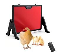 2026 Chicken Coop Heater Double-sided Heater Coop Radiant Heat Panel Built-in Adaptive Temperature Sensor,Chicken Heater Inside Coop for Winter,Adaptable to Timer and Temp Controllers,ETL UL Compliant