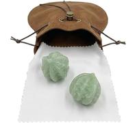2026 China Wenwan Walnut, Jade Walnut,Natural Walnut Stress Relief Device, with Storage Box for Meditation, Concentration and Collection (C)
