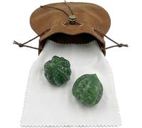 2026 China Wenwan Walnut, Jade Walnut,Natural Walnut Stress Relief Device, with Storage Box for Meditation, Concentration and Collection (A)