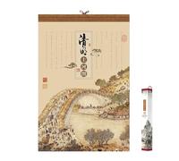 2026 Chinese Calendar Year of The Horse Chinese Wall Monthly Calendar Traditional Style 7 Pages Thickened Paper(A)