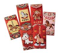 2026 Chinese Envelopes - Traditional Spring Festival, Red Money Envelopes for Moon New Year - for Birthday, Wedding, Celebration, Gathering, Children, Adults, Family, Friends