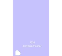 2026 Christian Planner Purple: Prayer Journal, Bible devotional | Daily, Weekly & Monthly | 12 Month |Small A5 (5.5 x 8.5)