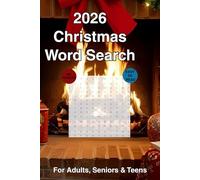 2026 Christmas Word search: Christmas Word searches with Easy to Read Print about the Holidays, Xmas, Festive and More. 6 x9 inches, 110 pages, 50+puzzles. Great for Vacations, Holidays and Free Times