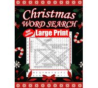 2026 Christmas Word Search Large Print: 1,500+ words, suitable for adults & teens