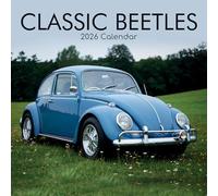 2026 Classic Beetles Square Wall Calendar Classic Cars Retro Vintage Old Planner Organiser