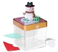 2026 Clock Calendar | Sculpted Snowman Calendar 2026 | Creative of Office Decor for Christmas Living Room Bureau - Home School Organization