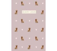 2026 Cockapoo Diary Hardcover: Week to View Schedule Organizer, Planner & Journal
