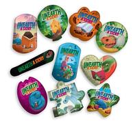 2026 Collaborative Summer Library Program (CSLP) “Unearth a Story” Brag Tags Increase Child Reading Participation & Skills Value Pack: Parent (250 Tags + 75 Chains)