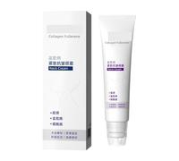 2026 Collagen Neck Upgraded Neckcream - Magec Cream, Magic Collagen Fullerene Neck Cream, Tighten and Lift Firming Neck Cream for Crepey Skin, with Five Rollers, Reduces Wrinkles (A-1)