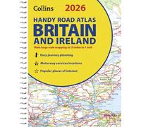 2026 Collins Handy Road Atlas Britain and Ireland: A5 Spiral (Collins Road Atlas)