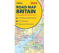 2026 Collins Road Map of Britain