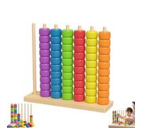 2026 Color Matching Stacking Puzzle Game,Fast Pattern Challenge Ring Stack Puzzle for 2 Players,Competitive Tabletop BrainGames for Family GameNight and StrategyLovers,Includes 1 StackRacks & 60Rings