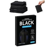 2026 Color Restore Tablets, Black Fabric Dye Tablets for Clothes, Fabric Color Reviver for Black Clothes fors Cotton Wool T-Shirts Shoes Pants Sweaters Arts Crafts Home Travel Laundry,12pcs/box (1box)