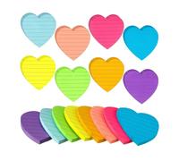 2026 Colourful Shaped Sticky Note Pads for School Office Creative Planning as Bookmark Journal Helper (Multicolour1, One Size)