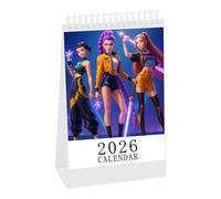 2026 Cool Hunter Cartoon Peripheral Calendar - Anime Advent Calendar for Cool Hunter Fans, Perfect Christmas and New Year Gift, Size 8.27 x 5.91 Inches (Girl)
