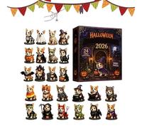 2026 Countdown Calendar To Halloween Cute 2D Acrylic Party Favor