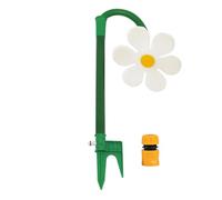 2026 Crazy Daisy Sprinkler 360° Rotating Dancing Flower Water Sprinkler for Lawn Garden Yard Irrigation Fun Crazy Dancing Sprinkler for Kids Pets Outdoor Play (B)