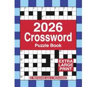 2026 Crossword Puzzle Book Extra Large Print