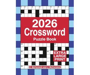 2026 Crossword Puzzle Book Extra Large Print