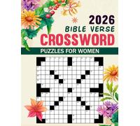 2026 Crossword Puzzles Bible Verse For Women: Encouraging Christian puzzles designed for focus and devotion