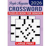 2026 Crossword Puzzles Book For Seniors with Solutions: Easy Reading and Maximum Fun