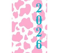 2026 Cute Cow Print Planner: 6" x 9" Inches Weekly Daily