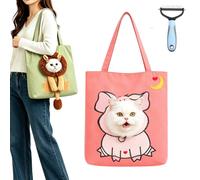2026 Cute Dew Head Shape Cat Bag, Pet Carrier Shoulder Bag for Travel (M,H) | Unique Exposed Design, Adjustable Opening, Anti-Breakaway, Breathable Fabric, Made for Everyday Pet Use