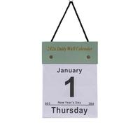 2026 Daily Calendar, Robust Paper for Appointment Planning, 365-Day Calendar for Wall Mounting, for Bedroom, Study, Living Room, Student Dorm, Students, Children, Teachers, Friends