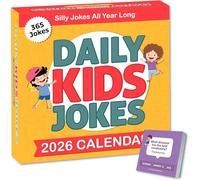 2026 Daily Kids Joke Calendar | Fun Lunchbox Notes For Kids, Tear Off Pages with Daily Puns & Jokes for Children, Lined Backside for Personal Notes, Great Way To Add a Touch of Humor To Your Child's