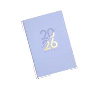 2026 Daily Monthly Planner With Colorful Monthly Mark Softcover Leather Day Planners 320 Page Dated For Daily Scheduling Binding Planner