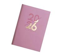 2026 Daily Monthly Planner With Colorful Monthly Mark Softcover Leather Day Planners 320 Page Dated For Daily Scheduling Binding Planner