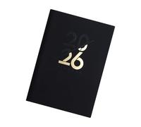 2026 Daily Monthly Planner With Colorful Monthly Mark Softcover Leather Day Planners 320 Page Dated For Daily Scheduling Binding Planner