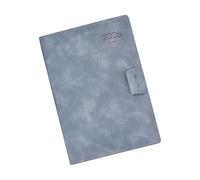 2026 Daily Planner 336 Pages Dated Leather Daily Journal 2026 Academic Planner Notebook for Schedule 8.26 x 5.7 Inch Corporate Work Schedule Organizer
