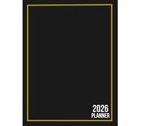 2026 Daily Planner: A Simple and Clear Daily Organizer for Productivity, Priorities & Time Management
