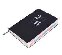 2026 Daily Planner and Diary, Diary 2026 Page a Day,A5 Size, January-December, Monthly and Daily Pages with Time Slots (Black)