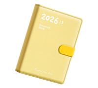 2026 Daily Planner Weekly Compact Notebook for Efficient Time Management Smooth Writing Task Organizers Notebook