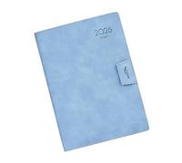 2026 Daily Planner with 336 Pages Dated Leather Journal 2026 Academic Planner Notebook for Scheduling 8.26x5.7Inch Weekly Monthly Planning Book