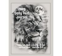 2026 Daily Text & Study Journal for Jehovah’s Witnesses | Faith-Building Scriptures, Reflection Questions & Resilience Project