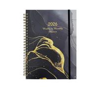 2026 Daily/Weekly/Monthly Planner Journaling Notebook Hard Cover Calendar Planner for Students Office Workers and Writer