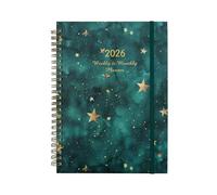 2026 Daily/Weekly/Monthly Planner Journaling Notebook Hard Cover Calendar Planner for Students Office Workers and Writer