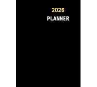 2026 Daily & Weekly Planner - Productivity, Goals & Notes: Plan Your Year Ahead | Monthly, Weekly & Daily Planning Pages for 2026