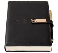 2026 Dairy,Academic Diary 2026 A5 Page A Day from January 2026 to December 2026,Organizer Daily Monthly Planner with Colorful Monthly Tabs,Pen,Pen Loop and Inner Pocket,Bookmarks (Black)