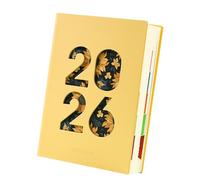 2026 Day Planner 2026 Leather Academic Journal Notebook with 400 Pages Lined for Men Women Daily Scheduling Planning Weekly/Monthly Planning Notebook